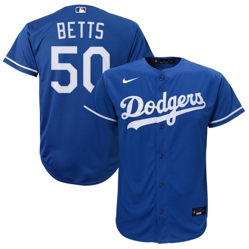 Mookie Betts Los Angeles Dodgers Nike Youth Alternate Replica Player Jersey - Royal Mookie Betts Los Angeles Dodgers Nike Youth Alternate Replica Player Jersey - Royal