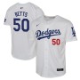Mookie Betts Los Angeles Dodgers Nike Youth Home Limited Player Jersey - White Mookie Betts Los Angeles Dodgers Nike Youth Home Limited Player Jersey - White