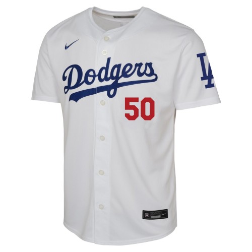 Mookie Betts Los Angeles Dodgers Nike Youth Home Limited Player Jersey - White Mookie Betts Los Angeles Dodgers Nike Youth Home Limited Player Jersey - White