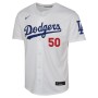 Mookie Betts Los Angeles Dodgers Nike Youth Home Limited Player Jersey - White Mookie Betts Los Angeles Dodgers Nike Youth Home Limited Player Jersey - White
