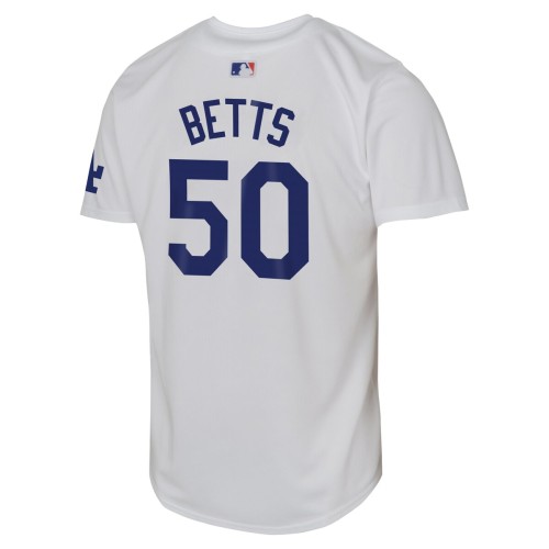 Mookie Betts Los Angeles Dodgers Nike Youth Home Limited Player Jersey - White Mookie Betts Los Angeles Dodgers Nike Youth Home Limited Player Jersey - White