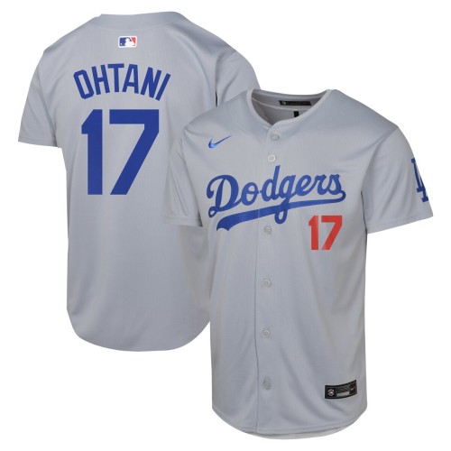 Shohei Ohtani Los Angeles Dodgers Nike Youth Alternate Limited Jersey – Gray Shohei Ohtani Los Angeles Dodgers Nike Youth Alternate Limited Jersey – Gray
