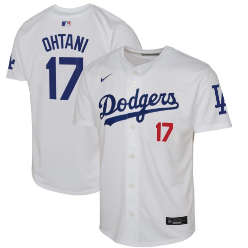 Shohei Ohtani Los Angeles Dodgers Nike Youth Home Limited Player Jersey - White Shohei Ohtani Los Angeles Dodgers Nike Youth Home Limited Player Jersey - White