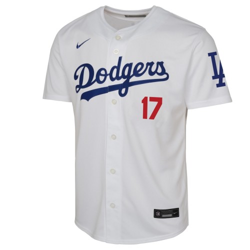 Shohei Ohtani Los Angeles Dodgers Nike Youth Home Limited Player Jersey - White Shohei Ohtani Los Angeles Dodgers Nike Youth Home Limited Player Jersey - White