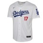 Shohei Ohtani Los Angeles Dodgers Nike Youth Home Limited Player Jersey - White Shohei Ohtani Los Angeles Dodgers Nike Youth Home Limited Player Jersey - White