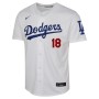 Yoshinobu Yamamoto Los Angeles Dodgers Nike Youth Home Limited Player Jersey - White Yoshinobu Yamamoto Los Angeles Dodgers Nike Youth Home Limited Player Jersey - White