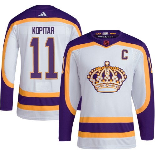 Anze Kopitar Los Angeles Kings adidas Reverse Retro 2.0 Authentic Player Jersey - White Anze Kopitar Los Angeles Kings adidas Reverse Retro 2.0 Authentic Player Jersey - White