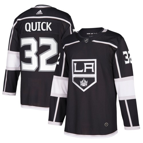 Jonathan Quick Los Angeles Kings adidas Authentic Player Jersey - Black Jonathan Quick Los Angeles Kings adidas Authentic Player Jersey - Black