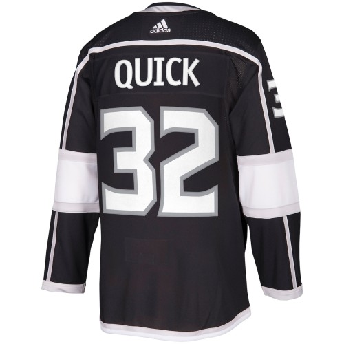 Jonathan Quick Los Angeles Kings adidas Authentic Player Jersey - Black Jonathan Quick Los Angeles Kings adidas Authentic Player Jersey - Black