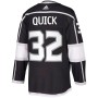 Jonathan Quick Los Angeles Kings adidas Authentic Player Jersey - Black Jonathan Quick Los Angeles Kings adidas Authentic Player Jersey - Black