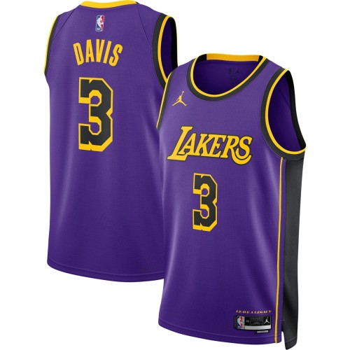 Anthony Davis Los Angeles Lakers Jordan Brand 2022/23 Statement Edition Swingman Jersey - Purple Anthony Davis Los Angeles Lakers Jordan Brand 2022/23 Statement Edition Swingman Jersey - Purple