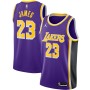 LeBron James Los Angeles Lakers Jordan Brand 2020/21 Swingman Jersey - Statement Edition - Purple LeBron James Los Angeles Lakers Jordan Brand 2020/21 Swingman Jersey - Statement Edition - Purple
