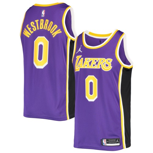 Russell Westbrook Los Angeles Lakers Jordan Brand 2021/22 Swingman Jersey - Statement Edition - Purple Russell Westbrook Los Angeles Lakers Jordan Brand 2021/22 Swingman Jersey - Statement Edition - Purple