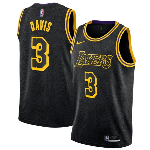Anthony Davis Los Angeles Lakers Nike City Edition Swingman Jersey - Black Anthony Davis Los Angeles Lakers Nike City Edition Swingman Jersey - Black