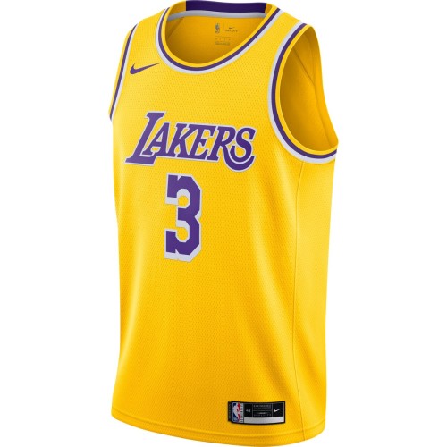 Anthony Davis Los Angeles Lakers Nike 2020/21 Swingman Jersey Gold - Icon Edition Anthony Davis Los Angeles Lakers Nike 2020/21 Swingman Jersey Gold - Icon Edition