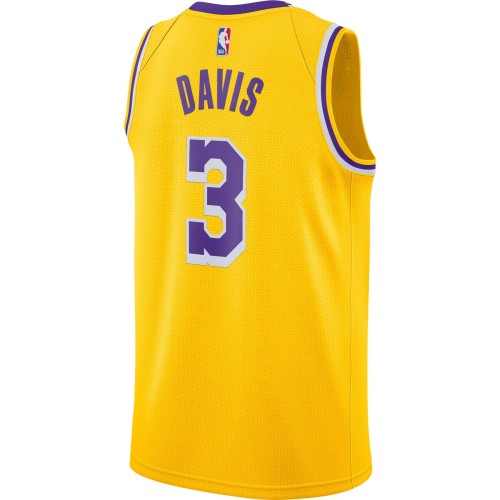 Anthony Davis Los Angeles Lakers Nike 2020/21 Swingman Jersey Gold - Icon Edition Anthony Davis Los Angeles Lakers Nike 2020/21 Swingman Jersey Gold - Icon Edition