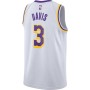 Anthony Davis Los Angeles Lakers Nike 2020/21 Swingman Jersey - White - Association Edition Anthony Davis Los Angeles Lakers Nike 2020/21 Swingman Jersey - White - Association Edition