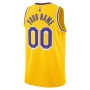Los Angeles Lakers Nike 2021/22 Diamond Swingman Custom Jersey - Icon Edition - Gold Los Angeles Lakers Nike 2021/22 Diamond Swingman Custom Jersey - Icon Edition - Gold