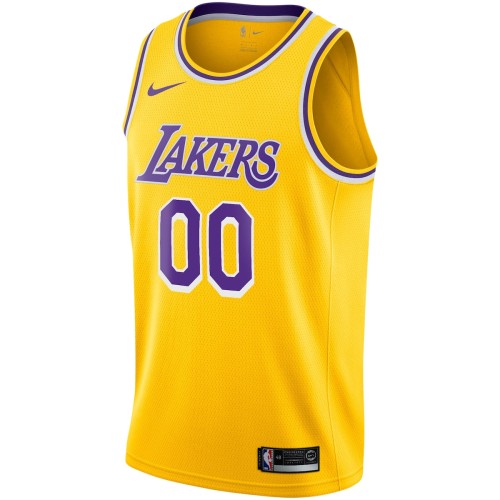 Los Angeles Lakers Nike Custom Swingman Jersey Gold - Icon Edition Los Angeles Lakers Nike Custom Swingman Jersey Gold - Icon Edition