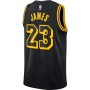LeBron James Los Angeles Lakers Nike City Edition Swingman Jersey - Black LeBron James Los Angeles Lakers Nike City Edition Swingman Jersey - Black