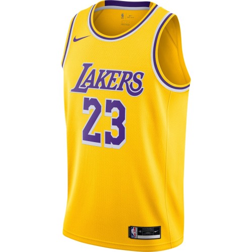 LeBron James Los Angeles Lakers Nike 2020/21 Swingman Jersey Gold - Icon Edition LeBron James Los Angeles Lakers Nike 2020/21 Swingman Jersey Gold - Icon Edition