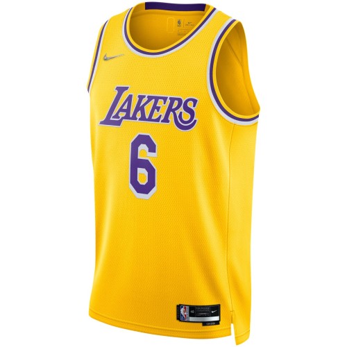 LeBron James Los Angeles Lakers Nike 2021/22 Diamond Swingman Jersey - Icon Edition - Gold LeBron James Los Angeles Lakers Nike 2021/22 Diamond Swingman Jersey - Icon Edition - Gold