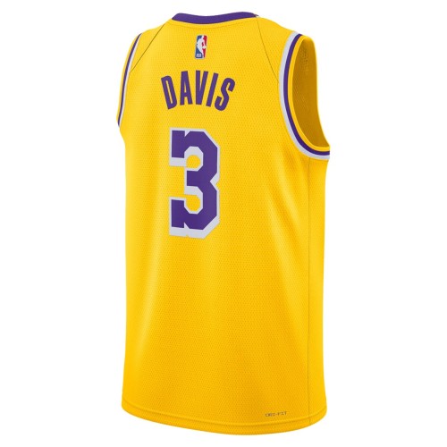 Anthony Davis Los Angeles Lakers Nike Unisex 2022/23 Swingman Jersey - Icon Edition - Gold Anthony Davis Los Angeles Lakers Nike Unisex 2022/23 Swingman Jersey - Icon Edition - Gold