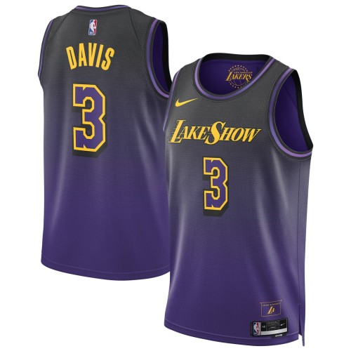 Anthony Davis Los Angeles Lakers Nike Unisex 2024/25 Swingman Player Jersey - City Edition - Purple Anthony Davis Los Angeles Lakers Nike Unisex 2024/25 Swingman Player Jersey - City Edition - Purple
