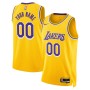 Los Angeles Lakers Nike Unisex 2022/23 Swingman Custom Jersey Gold - Icon Edition Los Angeles Lakers Nike Unisex 2022/23 Swingman Custom Jersey Gold - Icon Edition