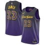 LeBron James Los Angeles Lakers Nike Unisex 2024/25 Swingman Player Jersey - City Edition - Purple LeBron James Los Angeles Lakers Nike Unisex 2024/25 Swingman Player Jersey - City Edition - Purple