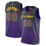 Los Angeles Lakers Nike Unisex 2024/25 Custom Swingman Jersey - City Edition - Purple Los Angeles Lakers Nike Unisex 2024/25 Custom Swingman Jersey - City Edition - Purple