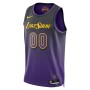 Los Angeles Lakers Nike Unisex 2024/25 Custom Swingman Jersey - City Edition - Purple Los Angeles Lakers Nike Unisex 2024/25 Custom Swingman Jersey - City Edition - Purple