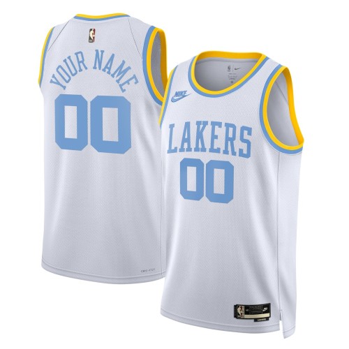 Los Angeles Lakers Nike Unisex 2022/23 Custom Swingman Jersey - Classic Edition - White Los Angeles Lakers Nike Unisex 2022/23 Custom Swingman Jersey - Classic Edition - White