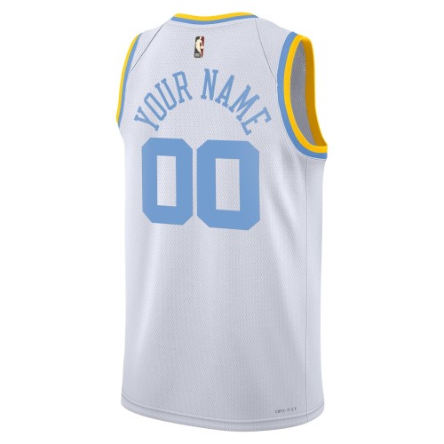 Los Angeles Lakers Nike Unisex 2022/23 Custom Swingman Jersey - Classic Edition - White Los Angeles Lakers Nike Unisex 2022/23 Custom Swingman Jersey - Classic Edition - White