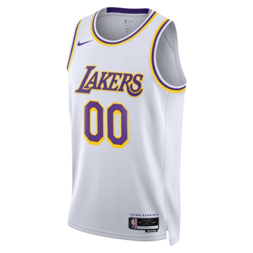 Los Angeles Lakers Nike Unisex 2022/23 Swingman Custom Jersey White - Association Edition Los Angeles Lakers Nike Unisex 2022/23 Swingman Custom Jersey White - Association Edition