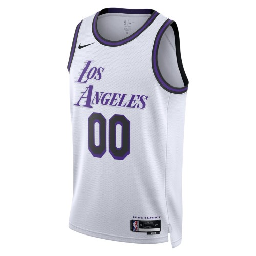 Los Angeles Lakers Nike Unisex 2022/23 Swingman Custom Jersey - City Edition - White Los Angeles Lakers Nike Unisex 2022/23 Swingman Custom Jersey - City Edition - White