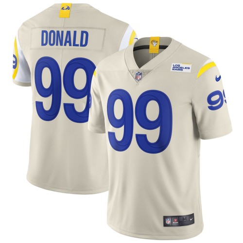 Aaron Donald Los Angeles Rams Nike Vapor Limited Jersey - Bone Aaron Donald Los Angeles Rams Nike Vapor Limited Jersey - Bone