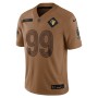 Aaron Donald Los Angeles Rams Nike 2023 Salute To Service Limited Jersey - Brown Aaron Donald Los Angeles Rams Nike 2023 Salute To Service Limited Jersey - Brown