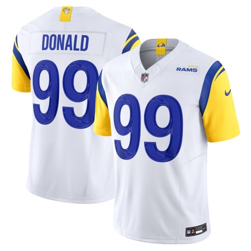 Aaron Donald Los Angeles Rams Nike Vapor F.U.S.E. Limited Jersey - White Aaron Donald Los Angeles Rams Nike Vapor F.U.S.E. Limited Jersey - White
