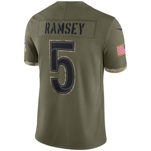 Jalen Ramsey Los Angeles Rams Nike 2022 Salute To Service Limited Jersey - Olive Jalen Ramsey Los Angeles Rams Nike 2022 Salute To Service Limited Jersey - Olive