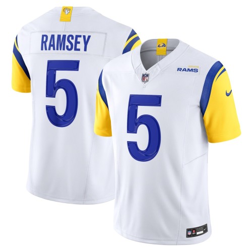Jalen Ramsey Los Angeles Rams Nike Vapor F.U.S.E. Limited Jersey - White Jalen Ramsey Los Angeles Rams Nike Vapor F.U.S.E. Limited Jersey - White