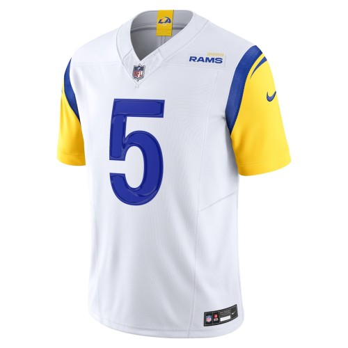 Jalen Ramsey Los Angeles Rams Nike Vapor F.U.S.E. Limited Jersey - White Jalen Ramsey Los Angeles Rams Nike Vapor F.U.S.E. Limited Jersey - White