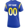 Nike Los Angeles Rams Women's Custom Game Jersey - Royal Nike Los Angeles Rams Women's Custom Game Jersey - Royal