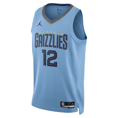 Ja Morant Memphis Grizzlies Jordan Brand 2022/23 Statement Edition Swingman Jersey - Light Blue Ja Morant Memphis Grizzlies Jordan Brand 2022/23 Statement Edition Swingman Jersey - Light Blue
