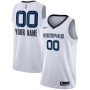 Memphis Grizzlies Nike 2020/21 Swingman Custom Jersey - Association Edition - White Memphis Grizzlies Nike 2020/21 Swingman Custom Jersey - Association Edition - White