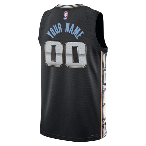 Memphis Grizzlies Nike Unisex 2022/23 Swingman Custom Jersey - City Edition - Black Memphis Grizzlies Nike Unisex 2022/23 Swingman Custom Jersey - City Edition - Black