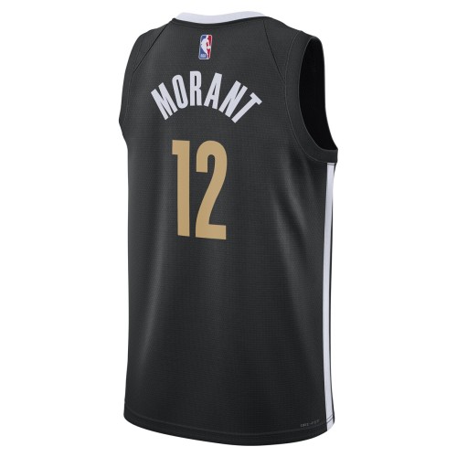 Ja Morant Memphis Grizzlies Nike Unisex 2023/24 Swingman Jersey - Black - City Edition Ja Morant Memphis Grizzlies Nike Unisex 2023/24 Swingman Jersey - Black - City Edition
