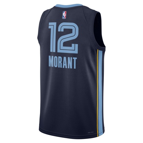 Ja Morant Memphis Grizzlies Nike Unisex 2022/23 Swingman Jersey - Icon Edition - Navy Ja Morant Memphis Grizzlies Nike Unisex 2022/23 Swingman Jersey - Icon Edition - Navy