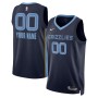 Memphis Grizzlies Nike Unisex 2022/23 Swingman Custom Jersey Navy - Icon Edition Memphis Grizzlies Nike Unisex 2022/23 Swingman Custom Jersey Navy - Icon Edition