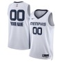 Memphis Grizzlies Nike Unisex 2022/23 Swingman Custom Jersey White - Association Edition Memphis Grizzlies Nike Unisex 2022/23 Swingman Custom Jersey White - Association Edition